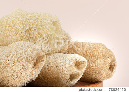 natural loofah, Zero Waste concept natural loofah, Zero Waste concept 78024450