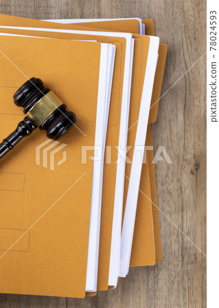 gavel placed on the document files - Crime and the Law gavel placed on the document files - Crime and the Law 78024593