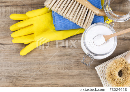 Zero waste cleaning tools and powdered citric acid 78024638
