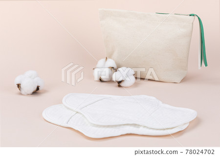 Zero waste- cotton sanitary napkin pad 78024702