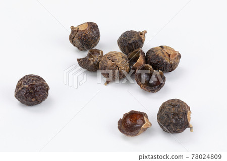 Zero waste - environment friendly detergent soap nut, white background Zero waste - environment friendly detergent soap nut, white background 78024809