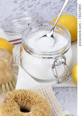 Zero waste concept, lemon and carbonated soda 78024865