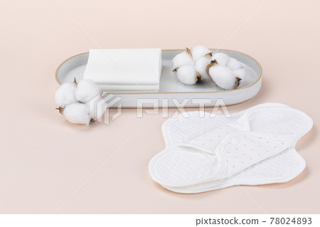 Zero waste- cotton sanitary napkin pad 78024893