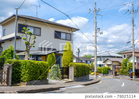 京都府會津川市Bed Town住宅區，獨立式住宅 78025114