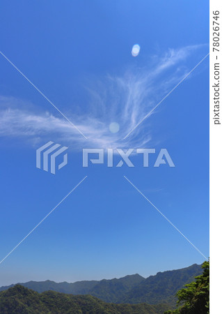 藍藍的天空,雲和山 藍藍的天空,雲和山 78026746