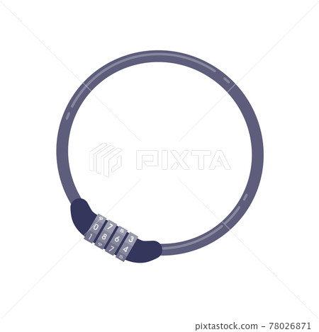 Bicycle key dial wire lock Bicycle key dial wire lock 78026871