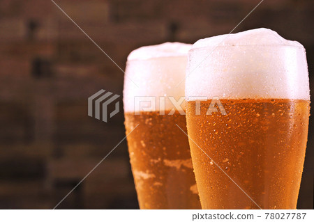 A toast with beer A toast with beer 78027787