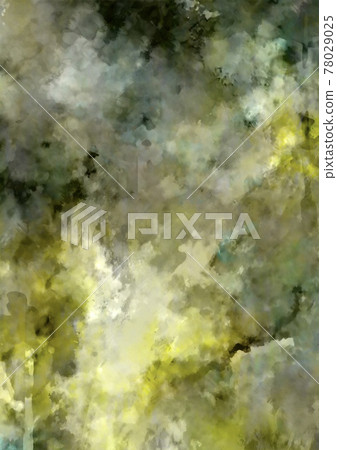 夢幻般的黃綠色和綠色自然紋理背景 78029025