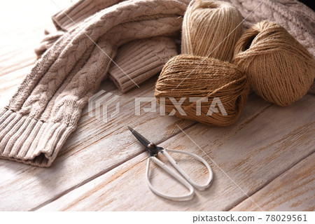 Sewing and handicraft scenery 78029561