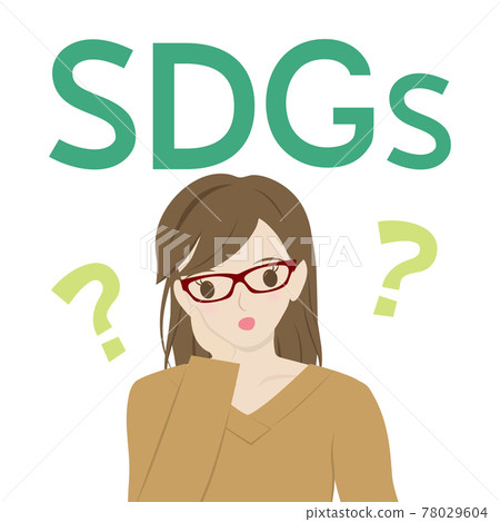 考慮可持續發展目標的女性 考慮可持續發展目標的女性 78029604