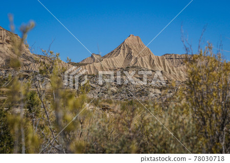 Spain, Navarre, Arguedas, Bardenas Reales desert, natural park classified as Biosphere Reserve by Spain, Navarre, Arguedas, Bardenas Reales desert, natural park classified as Biosphere Reserve by 78030718
