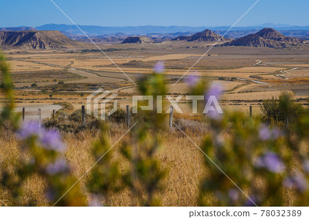 Spain, Navarre, Arguedas, Bardenas Reales desert, natural park classified as Biosphere Reserve by Spain, Navarre, Arguedas, Bardenas Reales desert, natural park classified as Biosphere Reserve by 78032389
