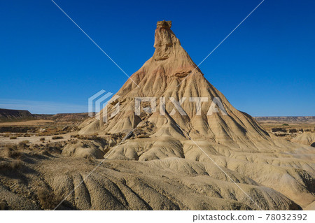 Spain, Navarre, Arguedas, Bardenas Reales desert, natural park classified as Biosphere Reserve by Spain, Navarre, Arguedas, Bardenas Reales desert, natural park classified as Biosphere Reserve by 78032392