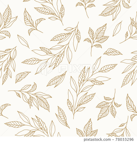 Abstract floral seamless pattern. Vector design for paper, cover, fabric, interior decor. Abstract floral seamless pattern. Vector design for paper, cover, fabric, interior decor. 78033296