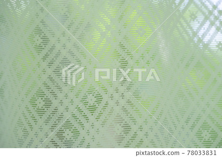 花園裡的新鮮綠色對窗簾透明2 78033831