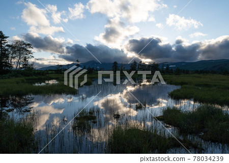 Daisetsuzan Numanohara at dusk 78034239