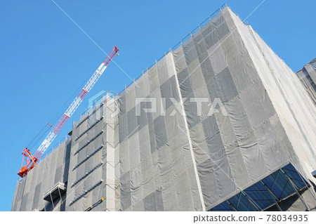 建築施工現場 建築施工現場 78034935