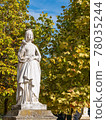 Sculpture in the park Jardin du Luxembourg in Paris, France 78035244