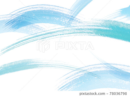 水彩畫筆背景21-1夏/水/草圖 水彩畫筆背景21-1夏/水/草圖 78036798