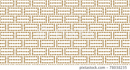 Dot Japanese pattern pattern seamless... - Stock Illustration [78038235 ...
