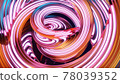 3d render abstract swirl background 78039352
