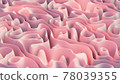 3d render abstract wave background 78039355