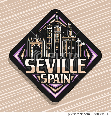 Vector logo for Seville Vector logo for Seville 78039451