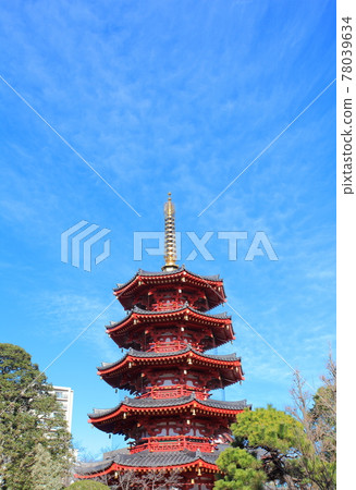 【神奈川縣】晴天川崎大師八角五層寶塔 【神奈川縣】晴天川崎大師八角五層寶塔 78039634