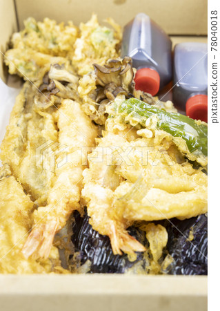 美味的天婦羅拼盤外賣 78040018