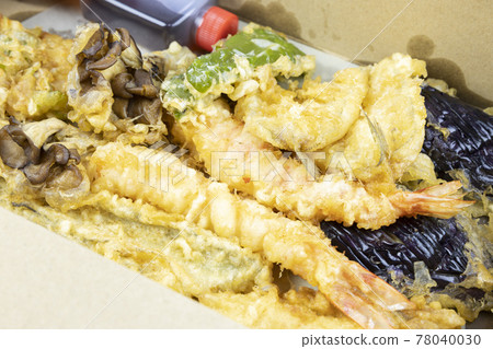 Delicious tempura platter takeout 78040030