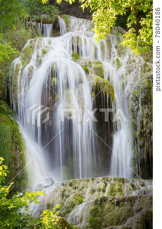Krushuna Waterfalls panorama, Lovech, Bulgaria 78040186