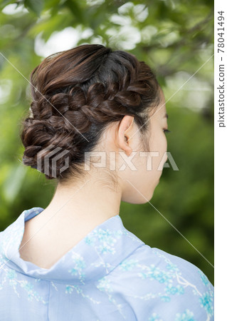 穿著浴衣的女人 78041494