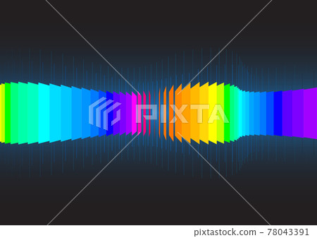 spectrum sound wave spectrum sound wave 78043391