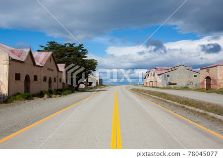 San Gregorio townscape, Punta Delgada, Chile landmark 78045077