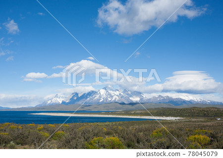 Sarmiento Lake view, Torres del Paine, Chile 78045079