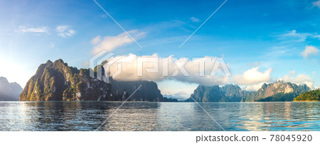Cheow Lan lake in Thailand 78045920
