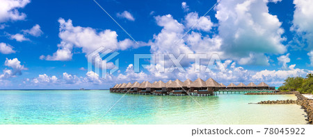 Water Villas (Bungalows) in the Maldives 78045922