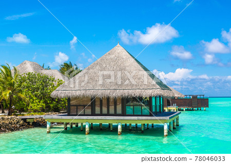 Water Villas (Bungalows) in the Maldives Water Villas (Bungalows) in the Maldives 78046033