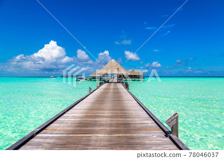 Water Villas (Bungalows) in the Maldives Water Villas (Bungalows) in the Maldives 78046037