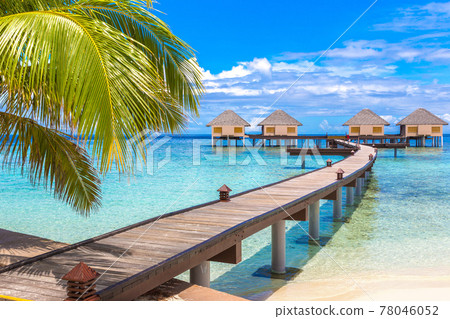 Water Villas (Bungalows) in the Maldives 78046052