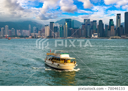 Victoria Harbour in Hong Kong 78046133