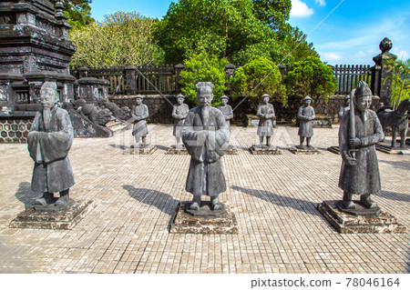 Tomb of Khai Dinh in Hue, Vietnam Tomb of Khai Dinh in Hue, Vietnam 78046164