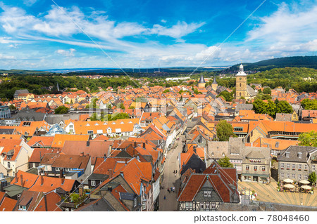 Panoramic view of Goslar, Germany 78048460