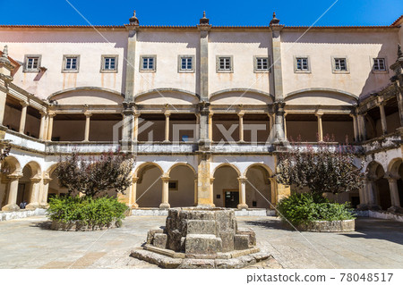 Medieval Templar castle in Tomar Medieval Templar castle in Tomar 78048517