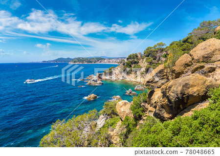 Coast of Lloret de Mar i 78048665