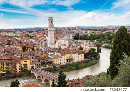 Panoramic view of Verona Panoramic view of Verona 78048677