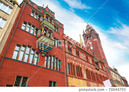 Town hall of Basel 78048705
