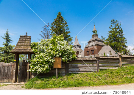 Wooden church in Ukraine 78048944