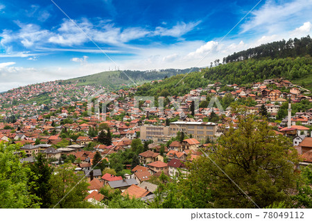 Panoramic view of Sarajevo Panoramic view of Sarajevo 78049112