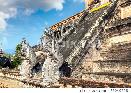 Wat Chedi Luang temple in Chiang Mai Wat Chedi Luang temple in Chiang Mai 78049368